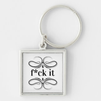 Eff It (cursing) Butterfly Scroll Keychain