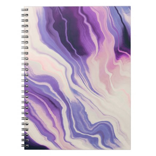 Effect lilac marble IU Notebook