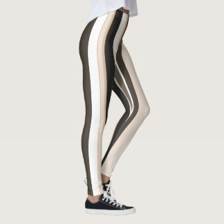 Effective Contemporary Vertical Stripes Leggings