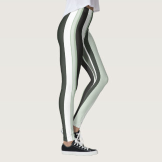 Effective Contemporary Vertical Stripes Leggings