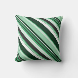 Effective Green Contemporary Diagonal Stripes