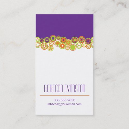 Effervescence Personal Business Card