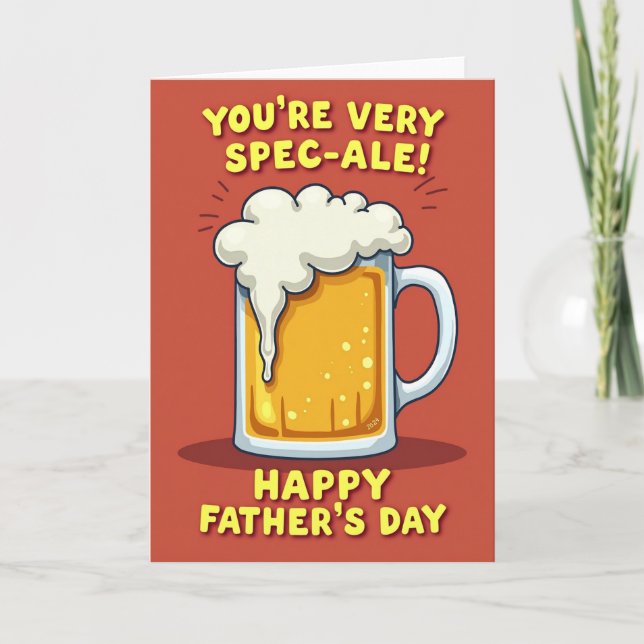 Effervescent Fathers Day Card (Front)