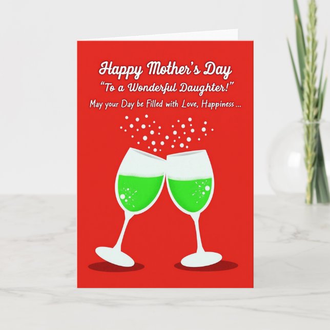 Effervescent Mothers Day Cheer Card (Front)