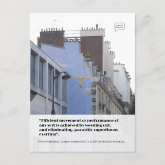 Efficient movement - postcard