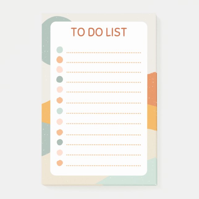Efficient To-Do List Notes (Front)