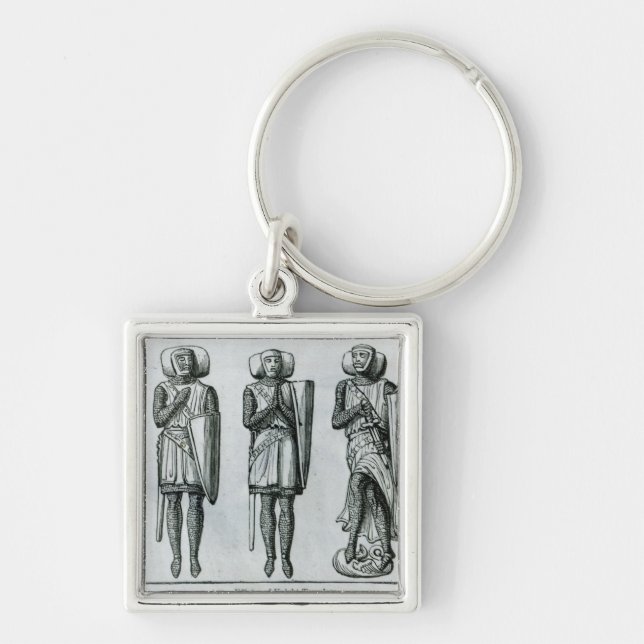 Effigies of Knight Templars Keychain (Front)