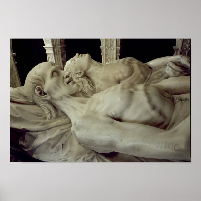 Effigies of Louis XII  and Anne of Brittany Poster (Front)