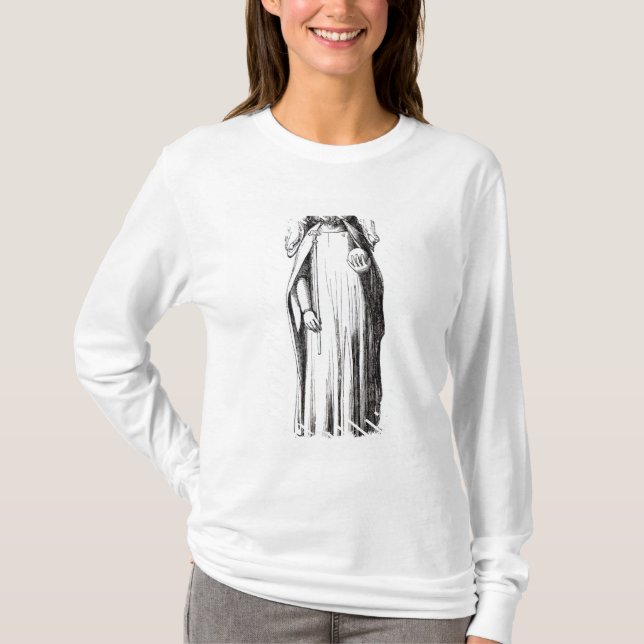 Effigy of Edward II  from Gloucester Cathedral T-Shirt (Front)