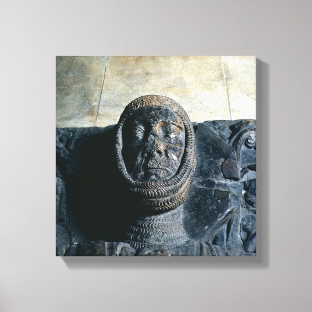 Effigy of William Marshal  Earl of Pembroke Canvas Print (Front)