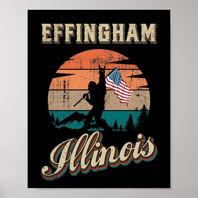 Effingham Illinois Poster (Front)