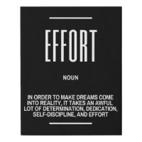 EFFORT Definition Quote