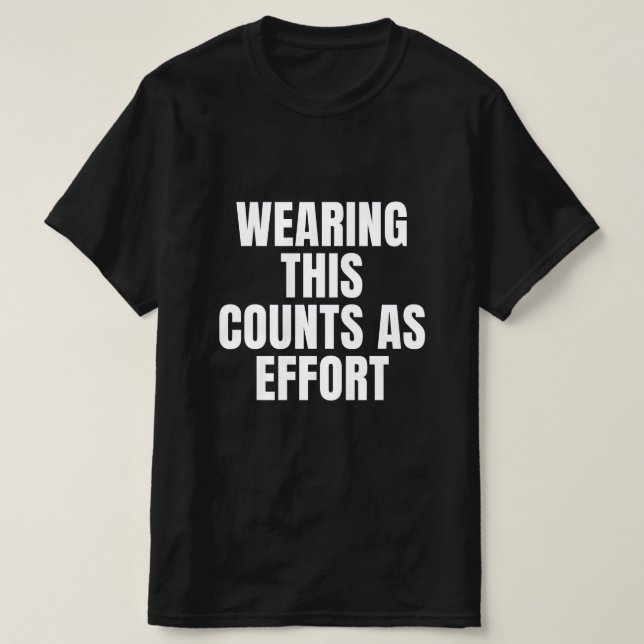 Effort Mens T-Shirt (Design Front)