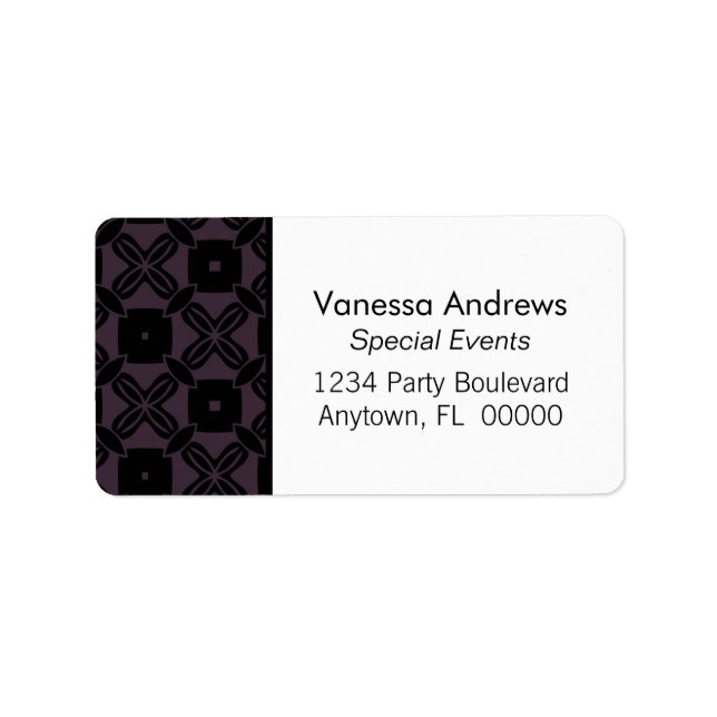 Effortless Beauty Address Labels (Front)