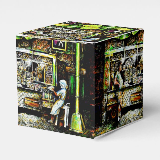 Effulgent Favor Boxes (Front Side)