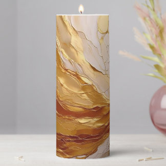 Effulgent Gold & Ivory Candle