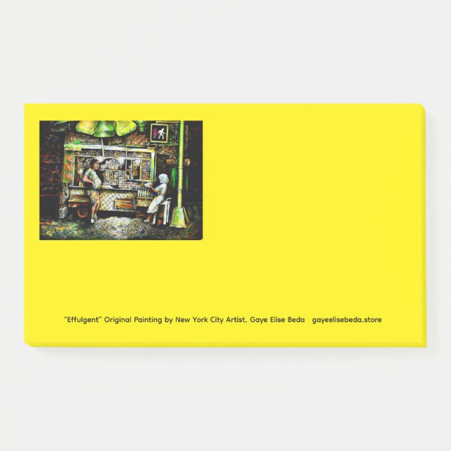 Effulgent Post-it Notes (Front)