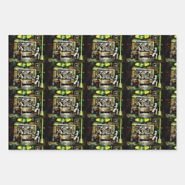Effulgent Wrapping Paper Sheets (Front)