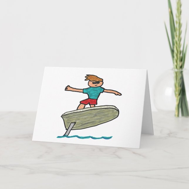 eFoil Surfing Card (Front)