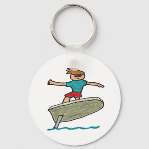 Efoil Surfing Keychain