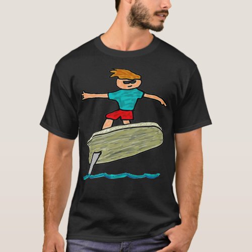 eFoil Surfing  T_Shirt