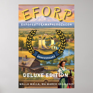 EFORP 2025 10th Anniversary Deluxe Edition Poster