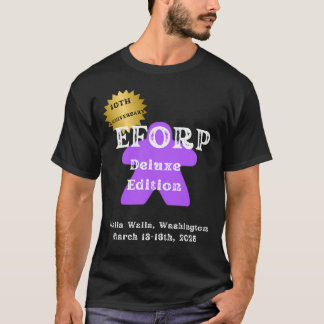 EFORP 2025 10th Anniversary Deluxe Edition Purple T-Shirt