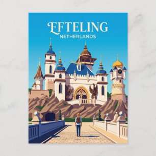 Efteling Theme Park Netherlands Postcard