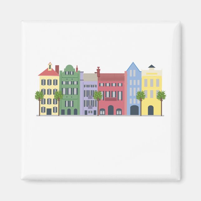 EFxZ_18_RainbowRowXmas-01 Magnet (Front)