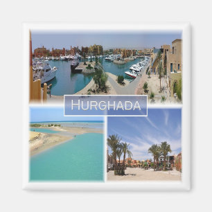 EG Egypt - HURGHADA Red Sea - Fridge Magnet