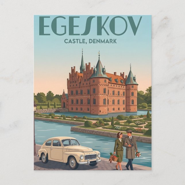 Egeskov Castle Postcard (Front)