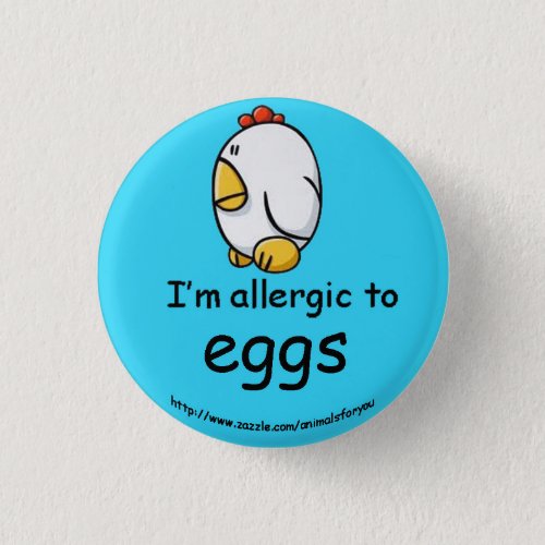 Egg Allergy Button