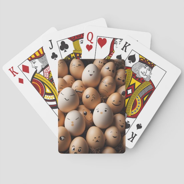 Egg Antics Poker Cards (Back)
