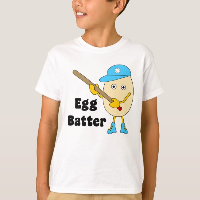Egg Batter Egghead T-Shirt (Front)