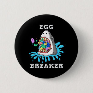 Egg Breaker Shark Easter Fun Boys Girls Kids 1 Button