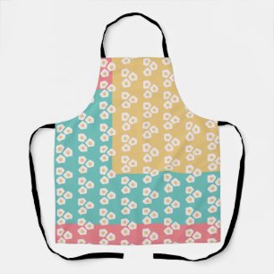 Egg Breakfast Brunch Colorful Pattern Apron