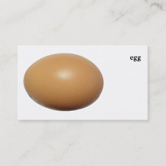 egg business card
