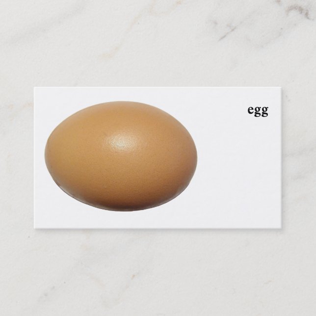 egg business card (Front)