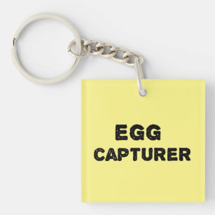egg capturer keychain
