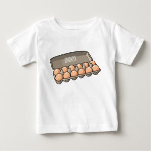 Egg carton cartoon illustration  baby T-Shirt