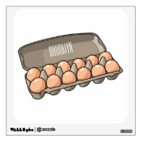Egg carton cartoon illustration 