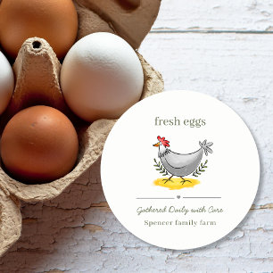 Egg Carton Label customize egg box free range