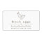 Egg Carton Label - Personalize for Farm or Coop