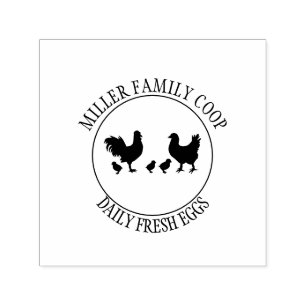 Egg Carton Personalized Egg Carton Label Farm Fres Self-inking Stamp