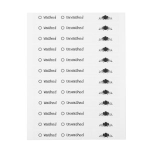 Egg Carton Seal Washed / Unwashed Tamper-proof Wrap Around Label