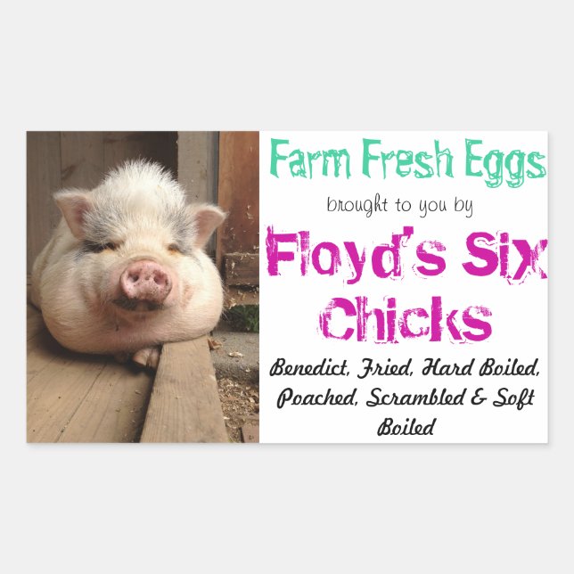 Egg Carton Sticker (Front)