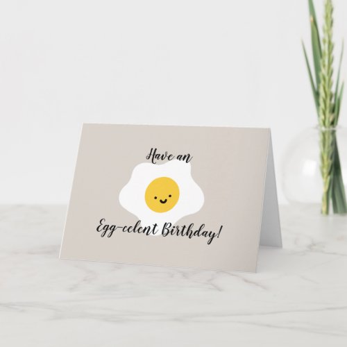 Egg_celent Birthday Card