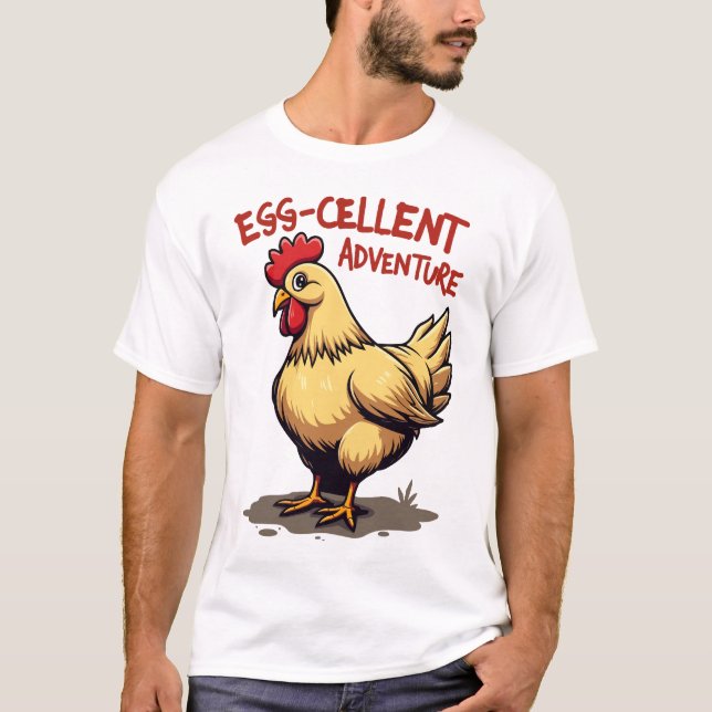 Egg-cellent Adventure T-Shirt (Front)