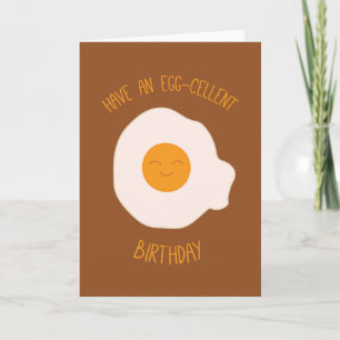 Egg-cellent Birthday Card