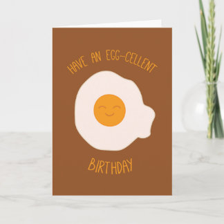 Egg-cellent Birthday Card